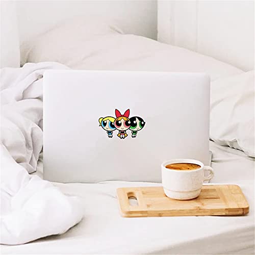 Three Powerpuff-Girl Car Sticker Funny Decal Vinyl Sticker For Cars/Laptops #TOP3