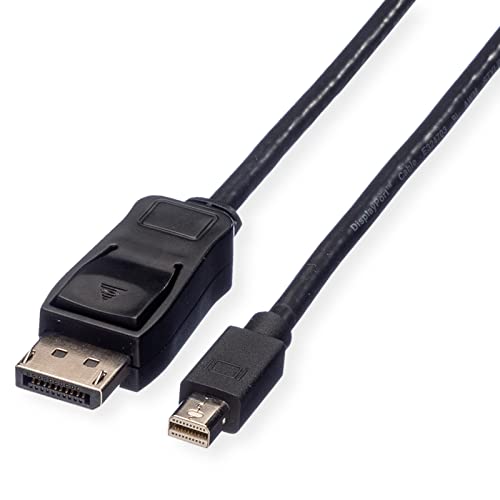 ROLINE VALUE Câble DisplayPort, DP ST - Mini DP ST, noir, 1 m