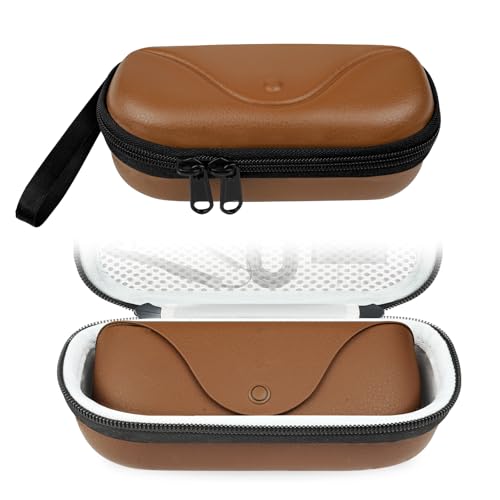 sarlar Estojo de transporte rígido para óculos Ray-Ban | Meta Wayfarer/Skyler/Headliner caixa de carregamento inteligente para óculos de sol todos os acessórios, proteção portátil AR e óculos de sol