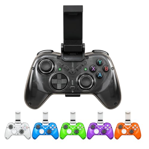 Controle Gamepad X6 Sem Fio para Celular Android iOS e PC Preto