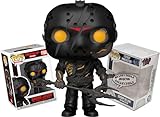 Funko Friday The 13th The Game Savini Jason Black with Trident + ToyBop Protector: Pop! Horror Movies Vinyl Figure (Bundled with Pop Protector Collector Case Box Gift Set)