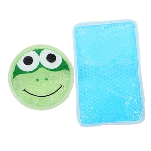 OATIPHO 2pezzi Impacco di Ghiaccio in Gel Riutilizzabile Borsa Refrigerante per Terapia del Ghiaccio Impacco Freddo per Uso Domestico e Quotidiano Realizzato in Pvc e Materiale in Gel Adat