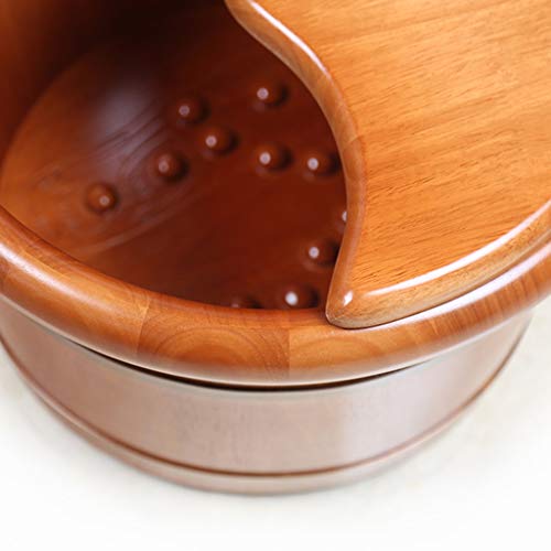 Masajeador de pies Spa BABYCE de madera de roble miniatura 3