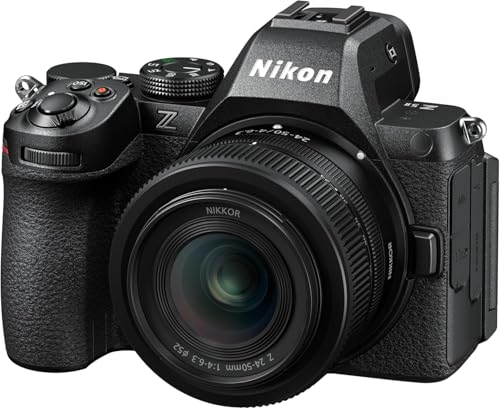 Image of Nikon Z5 II with Wide-Angle Zoom Lens | Full-Frame mirrorless Stills /Video Camera with 24-50mm Zoom Lens | Nikon USA Model