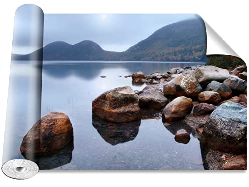 Papier Peint Montagnes de Lacs Tulup 208x146cm pour Décoration Murale de Salon - 2