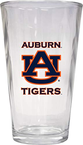 Auburn 16 Oz Pint Glass 2-Pack Officially Licensed Collegiate Product