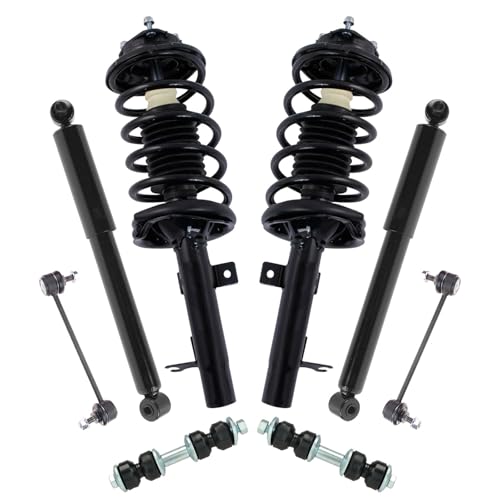 TRQ Front & Rear Suspension Kit Compatible with Front & Rear 2000-2005 Ford Focus