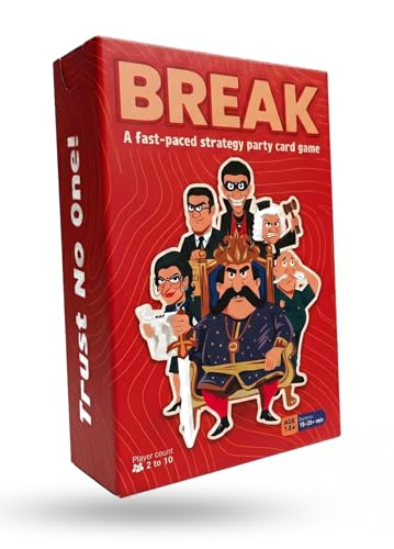Image of BREAK Card Game - Ultimate Strategy & Party Game | Fast Gameplay | Perfect for Game Nights | 2-12 Players