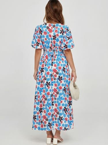 Image of Sissyaki Women's Floral Maxi Dress 2026 Summer Spring Wedding Guest Dress