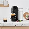 Nespresso Vertuo Plus Single Serve Coffee and Espresso Machine by Breville, Ink Black
