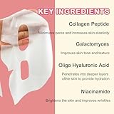Bio Collagen Overnight Hydrogel Mask - Face Mask for Glass Skin, 5 Pcs - Deep Hydration & Anti-Aging Night Treatment - Image 6