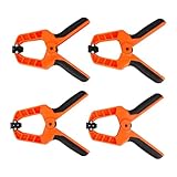 TILL. - Spannzangen 125mm (x4) | Öffnung 65mm | Leistungsstarke und präzise Klemmung | Robuste Kunststoffkonstruktion | für Heimwerker, Werkstatt und Hobby