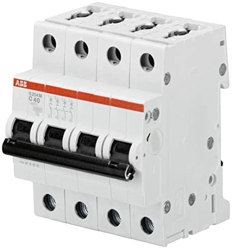 Abb-entrelec s200m-d - Interruptor magnetotermico s204m-d 16a tetrapolar 4módulos