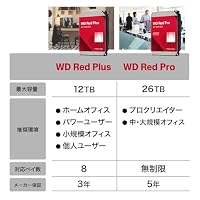 Western Digital WD Red Plus interne Festplatte, 12 TB, CMR, 3,5 Zoll, SATA 7200 U/min, 512 MB Cache, 3 Jahre Herstellergarantie, WD120EFGX-AJP Eco Paket – Ansicht 6