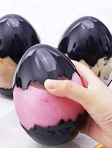 Bourluxé Essentials Cup: Unique 2 in 1 Eye-catching Egg Shaped Cup that doubles as a Snack Container! Great for Kids and Adults, Spill and Leak Proof, BPA Free Plastic, -16oz, Navy Blue