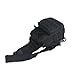 Dunnta Tactical Sling bag, Military Sport Bag EDC Molle Pack Daypack for Camping, Hiking, Trekking, Rover Sling (Black)