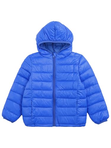 Kids Teens Winter Coat Puffer Jacket Boys Girls Long Sleeve Hoodie Ultra Lightweight Down Coat3