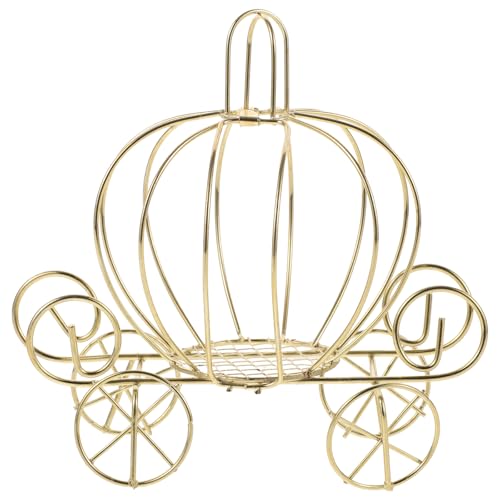 HYTROVE Carrosse Cendrillon Figurine en Résine pour Centre de Table Mariage et Anniversaire Décoration Fête Boîte à Bonbons DIY Personnalisable