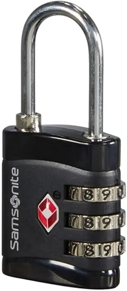 Samsonite Cadeado 3 Dígitos TSA Preto