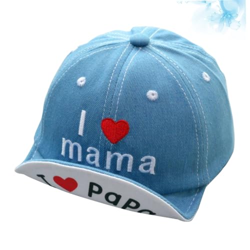 BESPORTBLE Embroidered Boys and Girls Baseball Cap Soft Brim Summer Sun Hat for Boys and Girls Light UV Protection