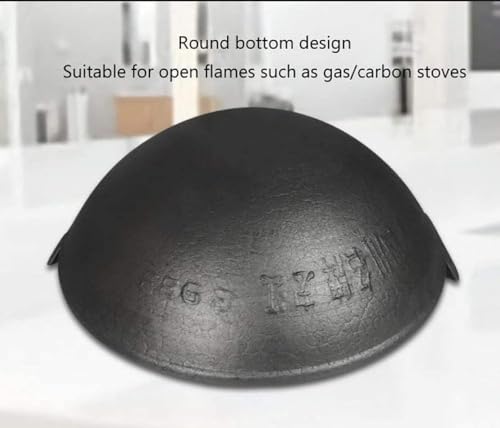 Wok profesional de hierro fundido 40 cm miniatura 3