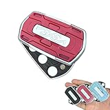 Topsky フィジェットトイ フィジェットスライダー おもちゃ 音域型EDC 無限回転 フィジェットカード ガジェット メタルプッシュ ストレス発散グッズ 暇つぶし ストレス解消 プッシュとプル 大人 誕生日 クリスマス 新年 プレゼント (レッド)