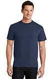 Port & Company Men's 50/50 Cotton/Poly T Shirt 6XL Navy