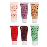 * 【Le paquet contient】 : vous obtiendrez 6 pièces de 50 colle à simulée, ce qui vous suffit pour faire de l'artisanat ou des de téléphone portable.