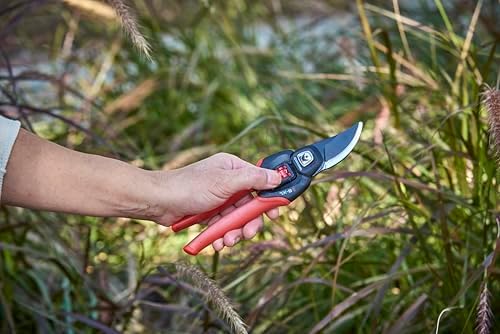 Corona Clipper BP 4214D Flex Dial Bypass Pruner With Comfort Gel Grips, 3/4 Inch, Red/Black - Thumbnail 3