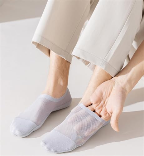 Zeanaturals Ultra Thin Liner Non Slip No Show Socks, Non-slip Invisible Liner Socks, Lightweight Breathable4