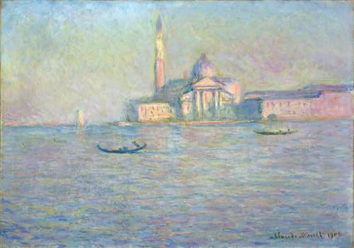 Toile Saint Georges Majeur de Claude Monet 60x90cm pour salon