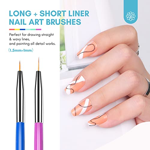 Saviland SA0789 6Pcs Nail Art Brushes Set thumb #3