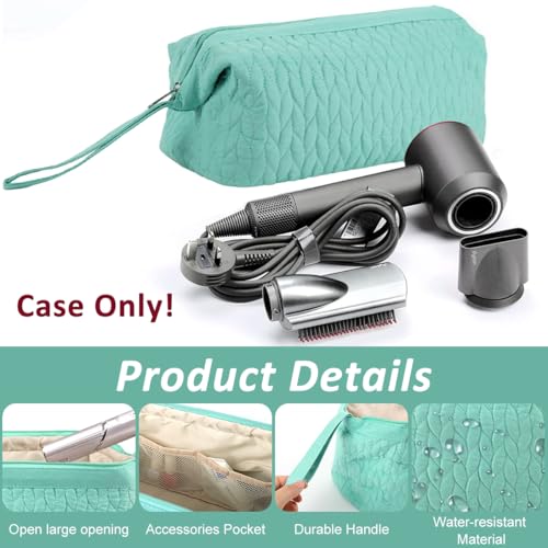 Image of MAYCREATE Airwrap Travel Case for Dyson /Shark Flexstyle, Green