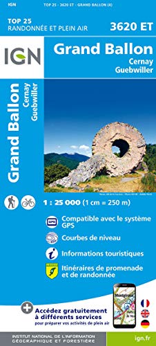 Télécharger 3620ET THANN / LE GRAND BALLON CERNAY / GUEBWILLER livre En ligne