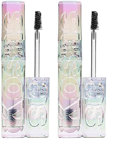 Kosas Air Brow Tinted Gel with Clean, Vegan Ingredients for Fluffy, Full and Healthy Brows, Longwear (Clear) (Pack of 2)