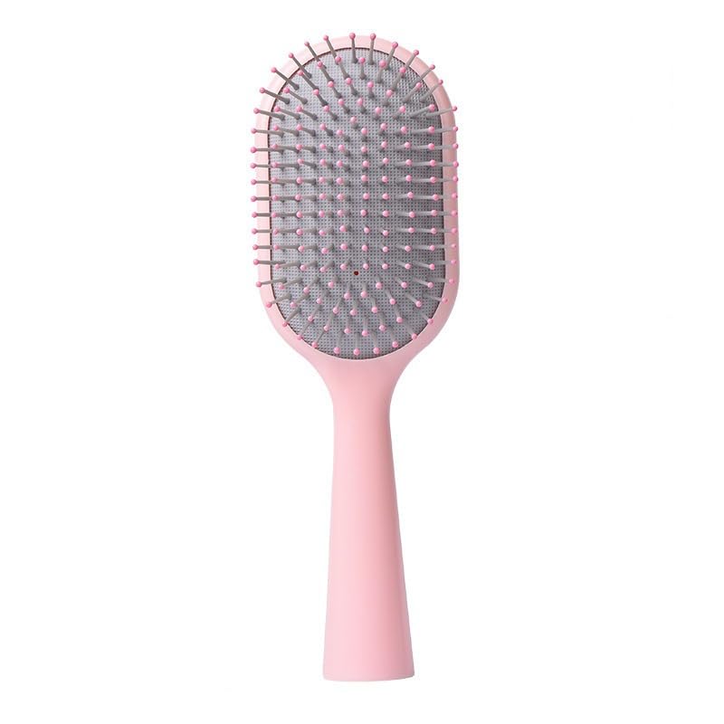 Spazzola professionale per capelli, spazzola per capelli, spazzola massaggiante, per donne e uomini, per capelli bagnati, secchi, ricci, spessi e lisci (verde) - 5