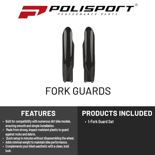 Garde-boue de fourche YZ YZF noir pour éviter les fuites de joints spi - 2