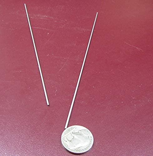 316 Stainless Steel Hardened Shaft 1.5mm Diameter x 200mm Long 4 pcs