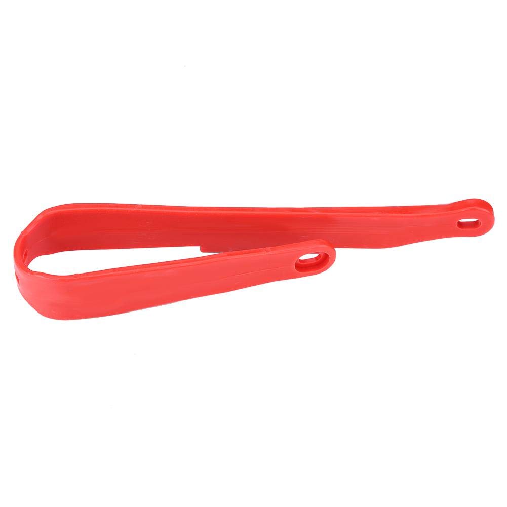 Protecteur de Bras oscillant, Protecteur de chaîne de Couvercle de Protection de Bras oscillant de chaîne de Moto pour BSE Bosuer(Rouge)