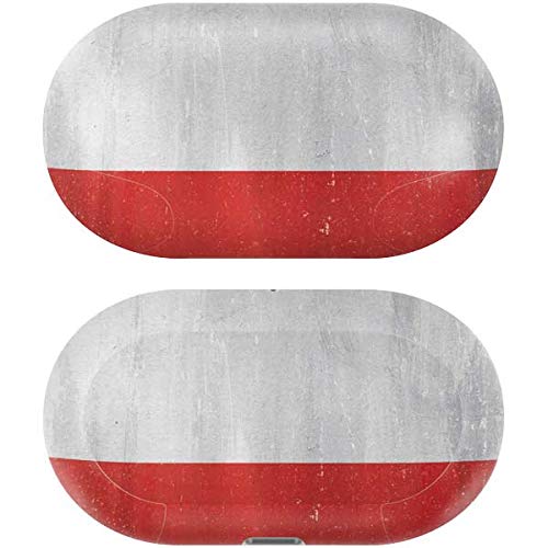 Skinit Decal Audio Skin Compatible with Galaxy Buds+ - Officially Licensed Originally Designed Italy Flag Distressed Design