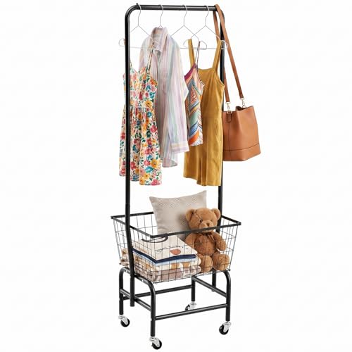 ALIMORDEN Rolling Laundry Rack