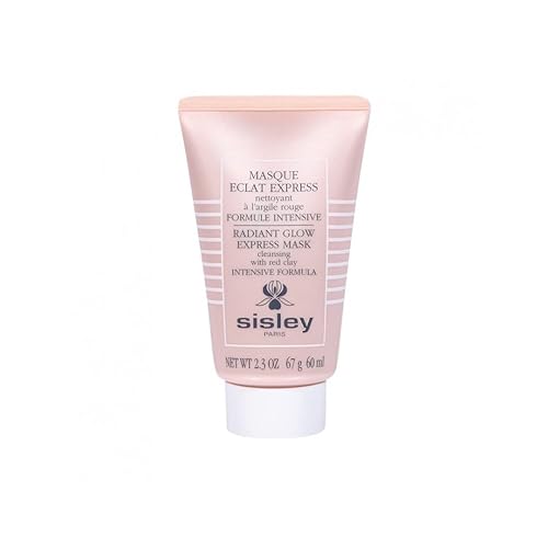 Sisley Radiant Glow Express Máscara con arcillas rojas tubo de 23 onzas
