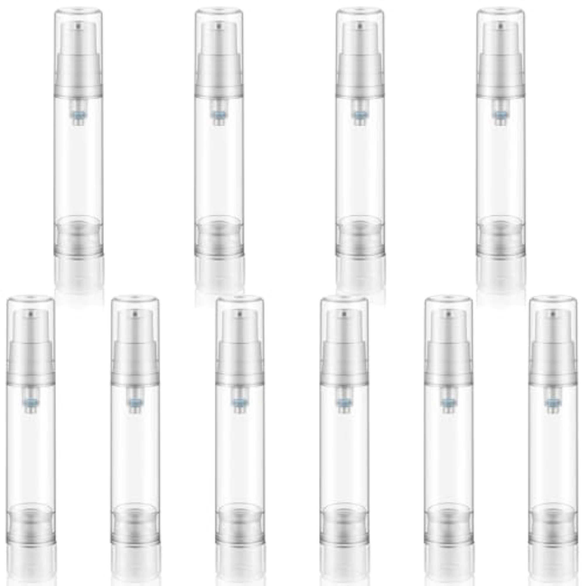 10Pcs Empty Airless Pump Bottles 10ML