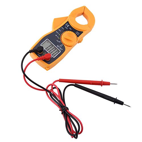 Image of Clamp Meter, Digital Clamp Meter Multimeter AC DC Voltmeter Volt Ohm Amp Tester US with Digital Display for Accurate Measure Voltage, and Current