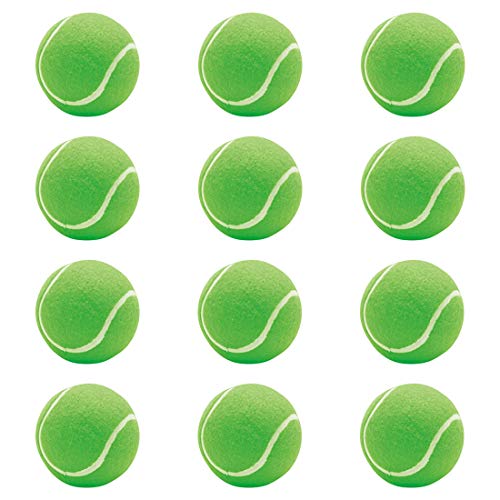 Steller Light Weight Tennis Ball For Pets, Dogs, Cats, And Kids – Affordable Fun And Playtime Ball With Durability, Pack Of 12 (Green) For Rs. 299 @ 63% off