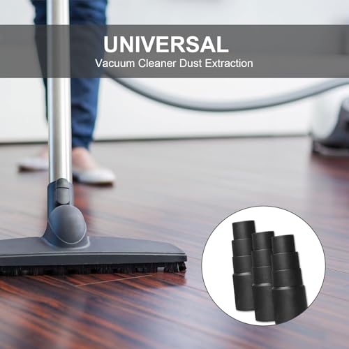 3 Pcs Universal Vacuum Adapter,Vacuum Clearner Adapter for Power Tools,Sander Dust Extraction Hose Adaptor for Makita Random Orbital Sander, Jigsaw, Circular Saw Reducer Accessories 2 3 Pcs Universal Vacuum Adapter,Vacuum Clearner Adapter for Power Tools,Sander Dust Extraction Hose Adaptor for Makita Random Orbital Sander, Jigsaw, Circular Saw Reducer Accessories - Image 2