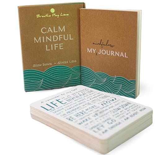 Mindful Self-Care Gift Box: 33 Fun & Artsy Mindfulness Challenge Cards to Inspire Wellness, Relaxation, Stress Relief