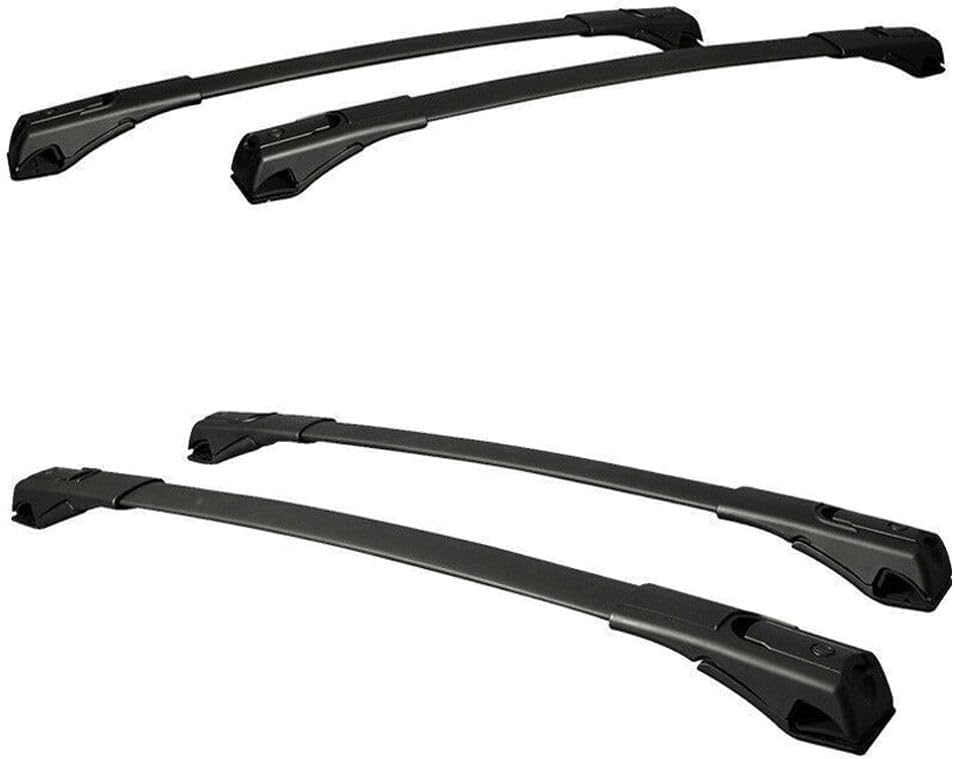 Black Top Roof Rack for Toyota for RAV4 2013-2018 Bar Aluminum Style