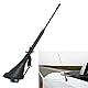 FanPaYY A282 Autoantenne 18 cm Raku Radioantenne Dachradioantenne für V-W Golf 4 5 6 7 Pa-ssat Lupo Polo 6R Au-di A6 Opel Corsa Astra Ford Focus Sitzschuh