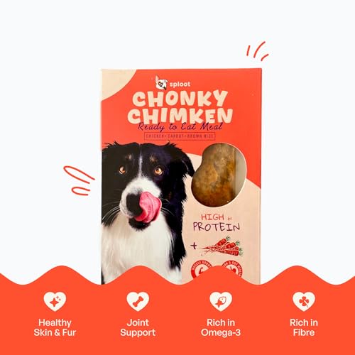 Image of Wet Dog Food - Chicken and Brown Rice Gravy Meal for Pets - Dog Food Adult and Puppy - Real Chicken, High Protein, Fresh Ingredients - Ready to eat Meal - 100g x 3